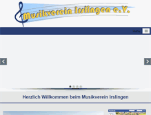 Tablet Screenshot of mv-irslingen.de